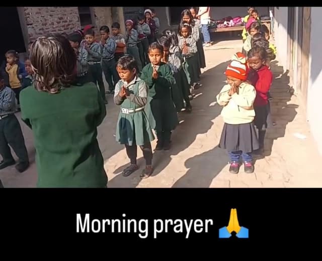 morning prayer at first school meral